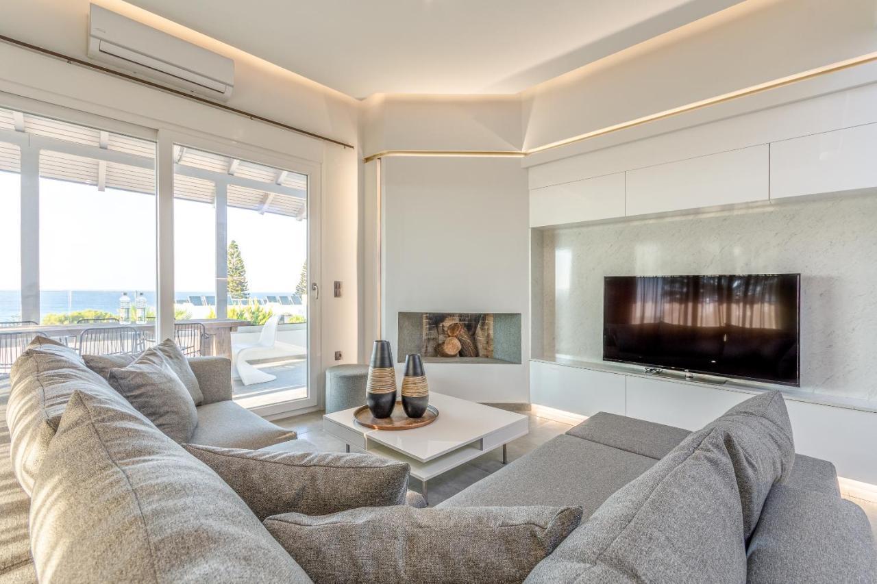 Queen'S Gem Luxury Villa - Heated Jacuzzi & Pool Limenas Chersonisou Exterior foto