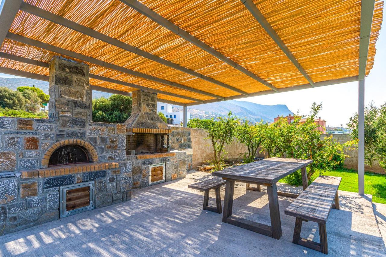 Queen'S Gem Luxury Villa - Heated Jacuzzi & Pool Limenas Chersonisou Exterior foto