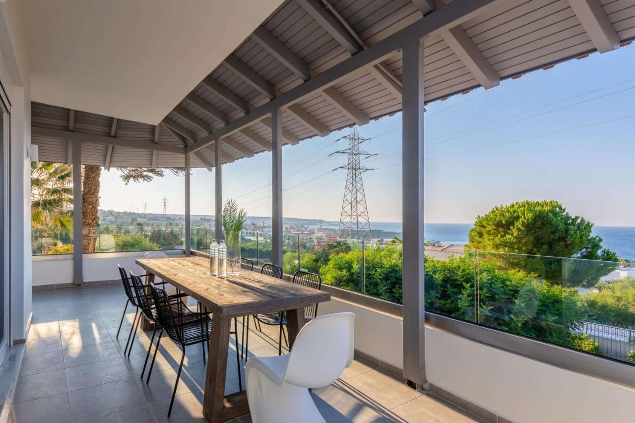 Queen'S Gem Luxury Villa - Heated Jacuzzi & Pool Limenas Chersonisou Exterior foto