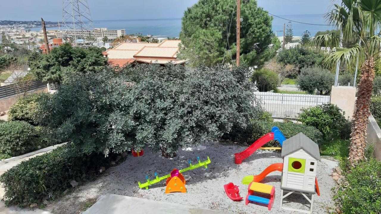 Queen'S Gem Luxury Villa - Heated Jacuzzi & Pool Limenas Chersonisou Exterior foto